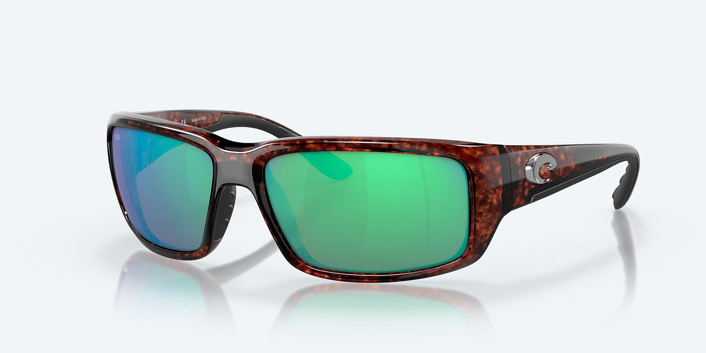 Costa Fantail  Sunglasses-Tortoise/Green Mirror 580G