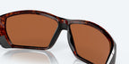 Costa Tuna Alley Sunglasses-Tort/Green Mirror 580P