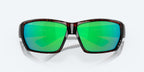 Costa Tuna Alley Sunglasses-Tort/Green Mirror 580P
