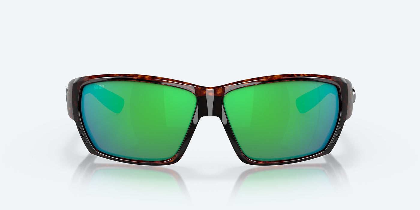 Costa Tuna Alley Sunglasses-Tort/Green Mirror 580P