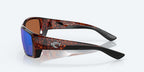 Costa Tuna Alley Sunglasses-Tort/Green Mirror 580P