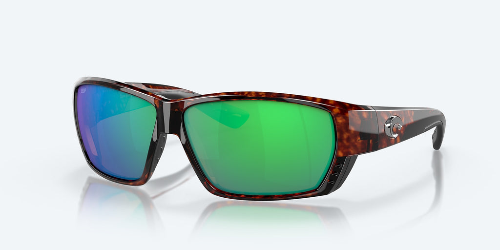 Costa Tuna Alley Sunglasses-Tort/Green Mirror 580P
