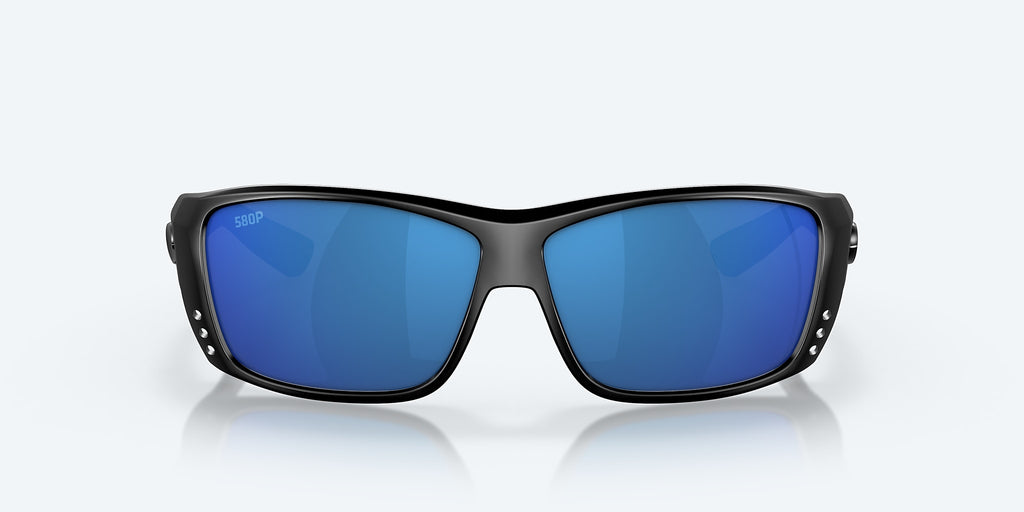 Costa Cat Cay Sunglasses-Blackout/Blue Mirror 580P