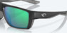 Costa Bloke Sunglasses-MatteBlack+MatteGray/GreenMirror580G