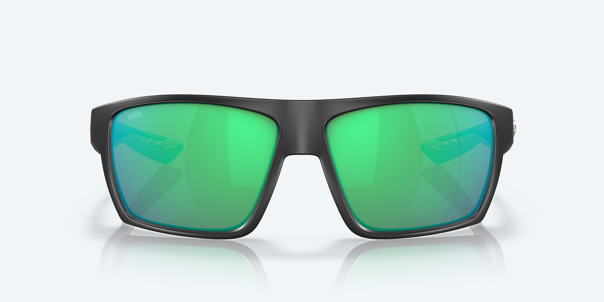 Costa Bloke Sunglasses-MatteBlack+MatteGray/GreenMirror580G