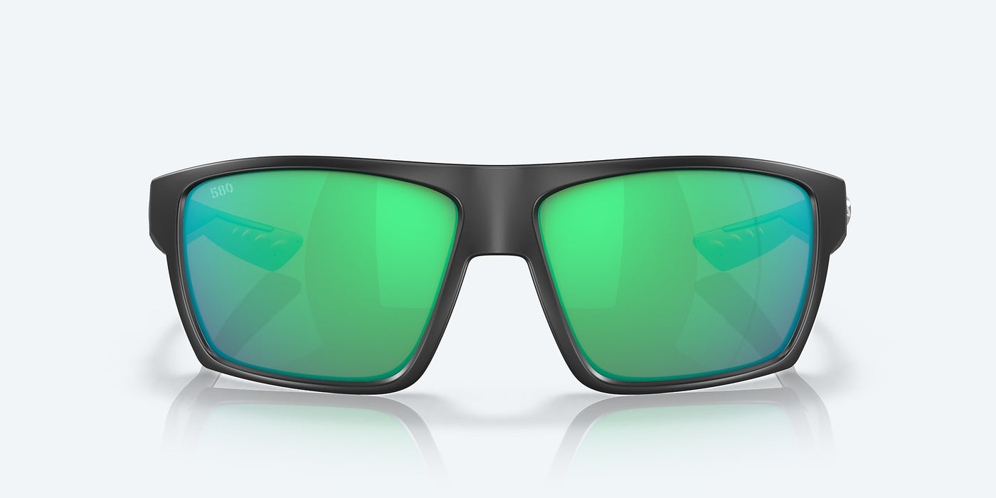 Costa Bloke Sunglasses-MatteBlack+MatteGray/GreenMirror580G