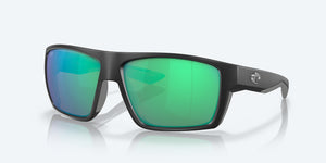 Costa Bloke Sunglasses-MatteBlack+MatteGray/GreenMirror580G