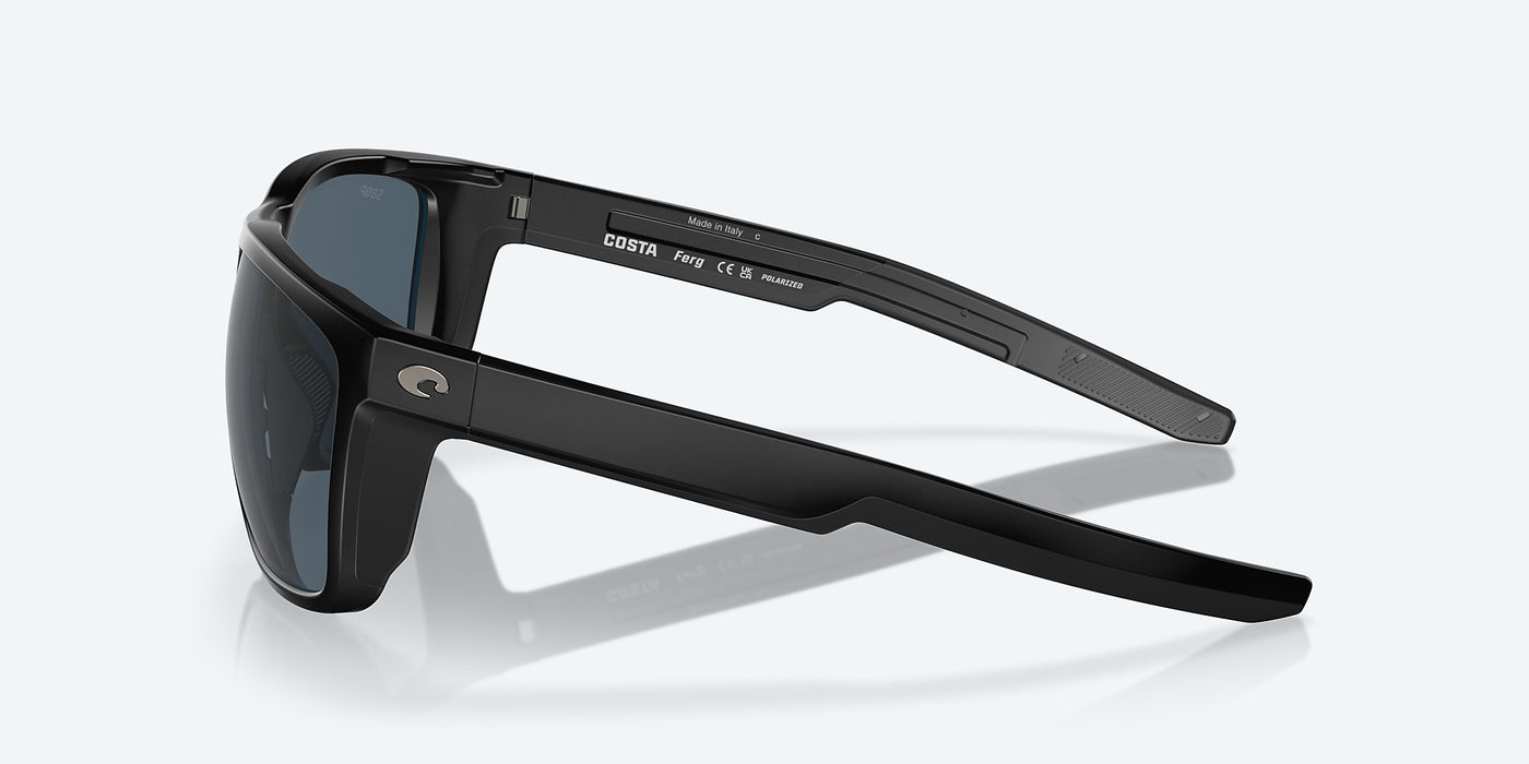 Costa Ferg Sunglasses-Matte Black/Gray 580P