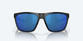 Costa Ferg Sunglasses-Matte Black/Blue Mirror 580P