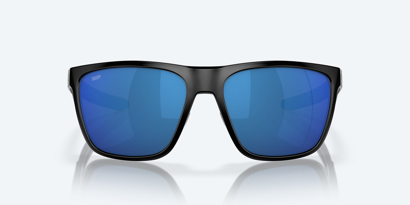 Costa Ferg Sunglasses-Matte Black/Blue Mirror 580P