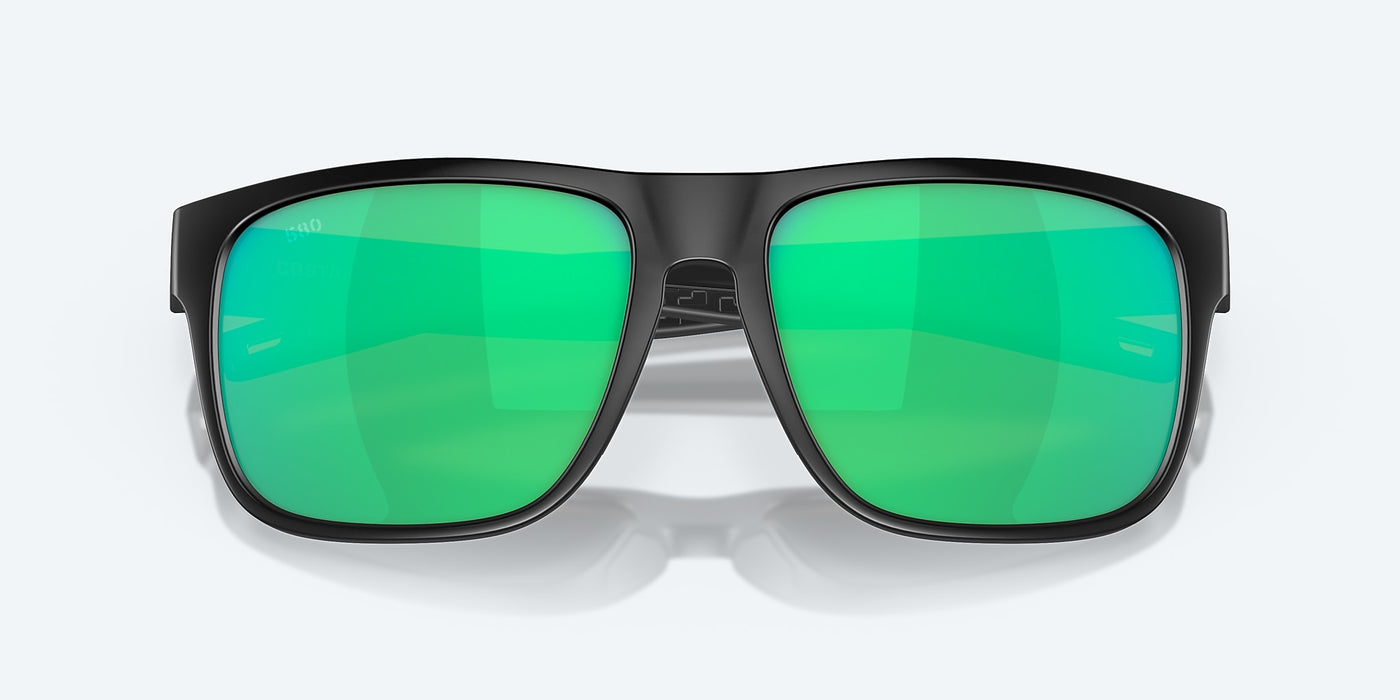Costa Spearo XL Sunglasses-Matte Black/Green Mirror 580G