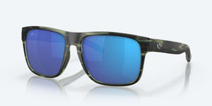 Costa Spearo XL Sunglasses-Matte Reef/Blue Mirror 580G