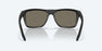 Costa Mainsail Sunglasses-Matte Black/Blue Mirror 580G