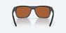 Costa Mainsail Sunglasses-Matte Black/Green Mirror 580P