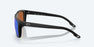 Costa Mainsail Sunglasses-Matte Black/Green Mirror 580P