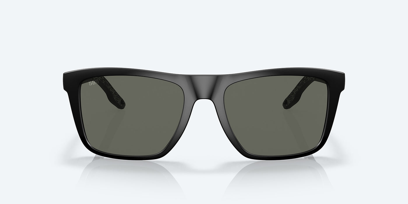 Costa Mainsail Sunglasses-Matte Black/Gray 580G