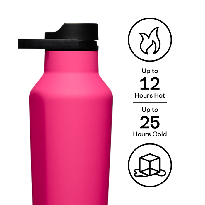 Corkcicle 20 oz Sport Canteen-Dragonfruit