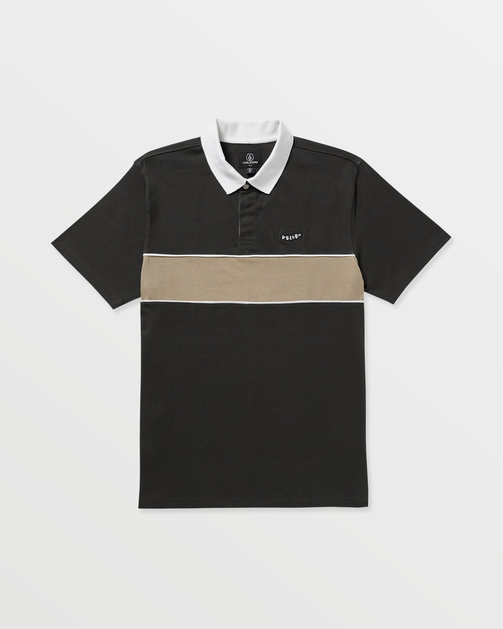 Volcom Gemstone Polo Shirt-Stealth