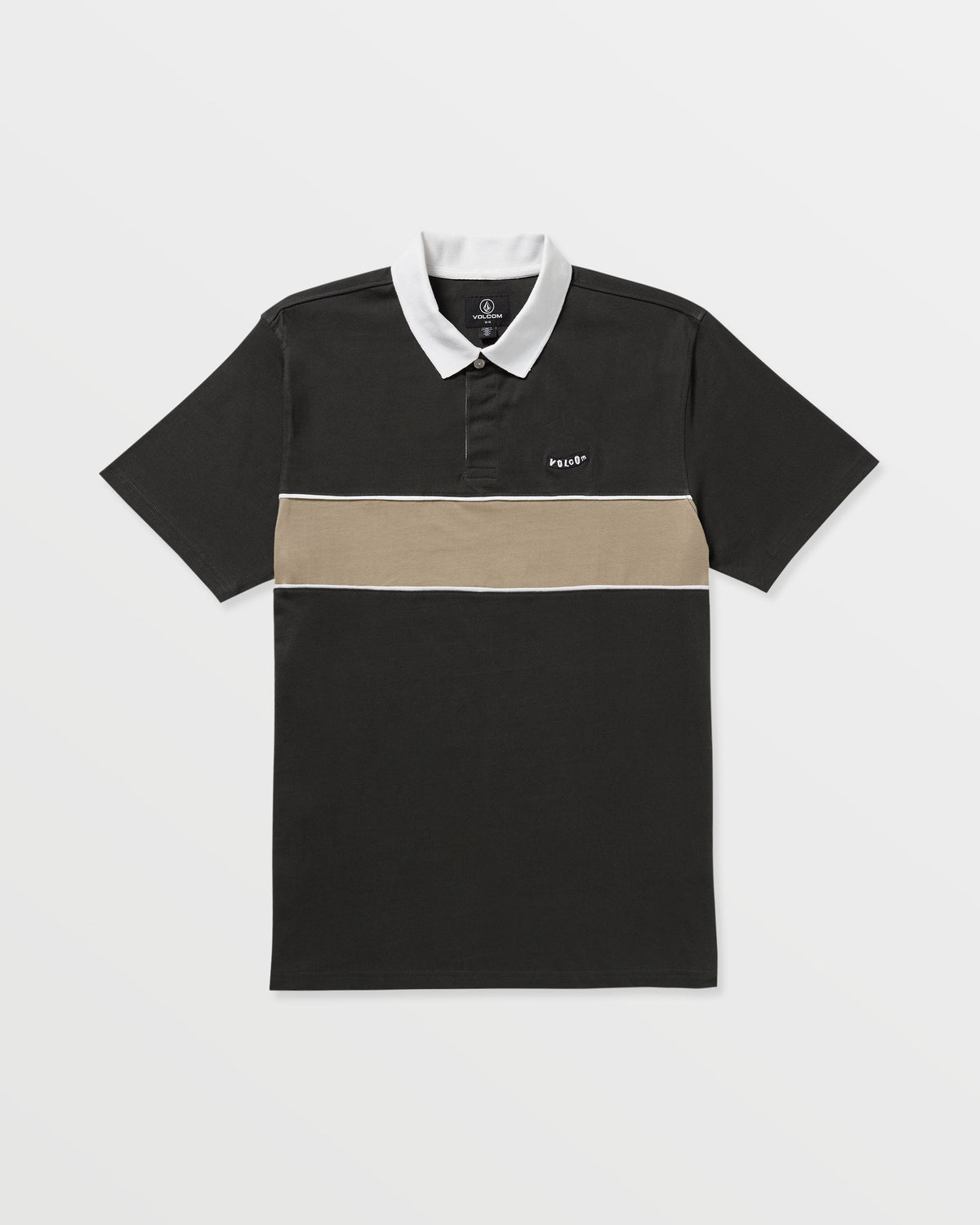 Volcom Gemstone Polo Shirt-Stealth