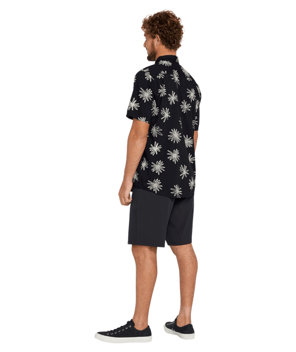 Volcom Lazy Dazey S/S Shirt-Black