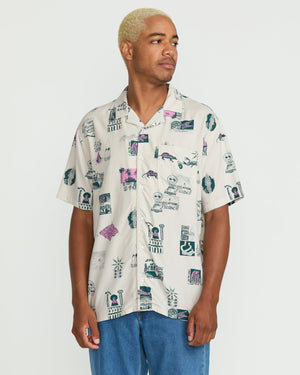 Volcom Mistostone Shirt-Stone