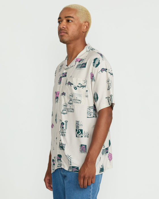 Volcom Mistostone Shirt-Stone