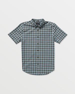Volcom Morphew Shirt-Used Blue