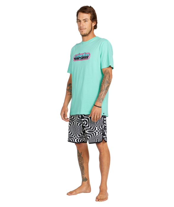 Volcom Lido Print Scallop Mod 19 Volcom Lido Print Scallop Mod 19