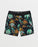 Volcom Infuse Scallop Mod 19 Boardshorts-Black Green