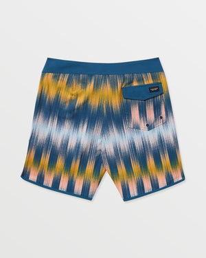 Volcom Infuse Scallop Mod 19 Boardshorts-Navy