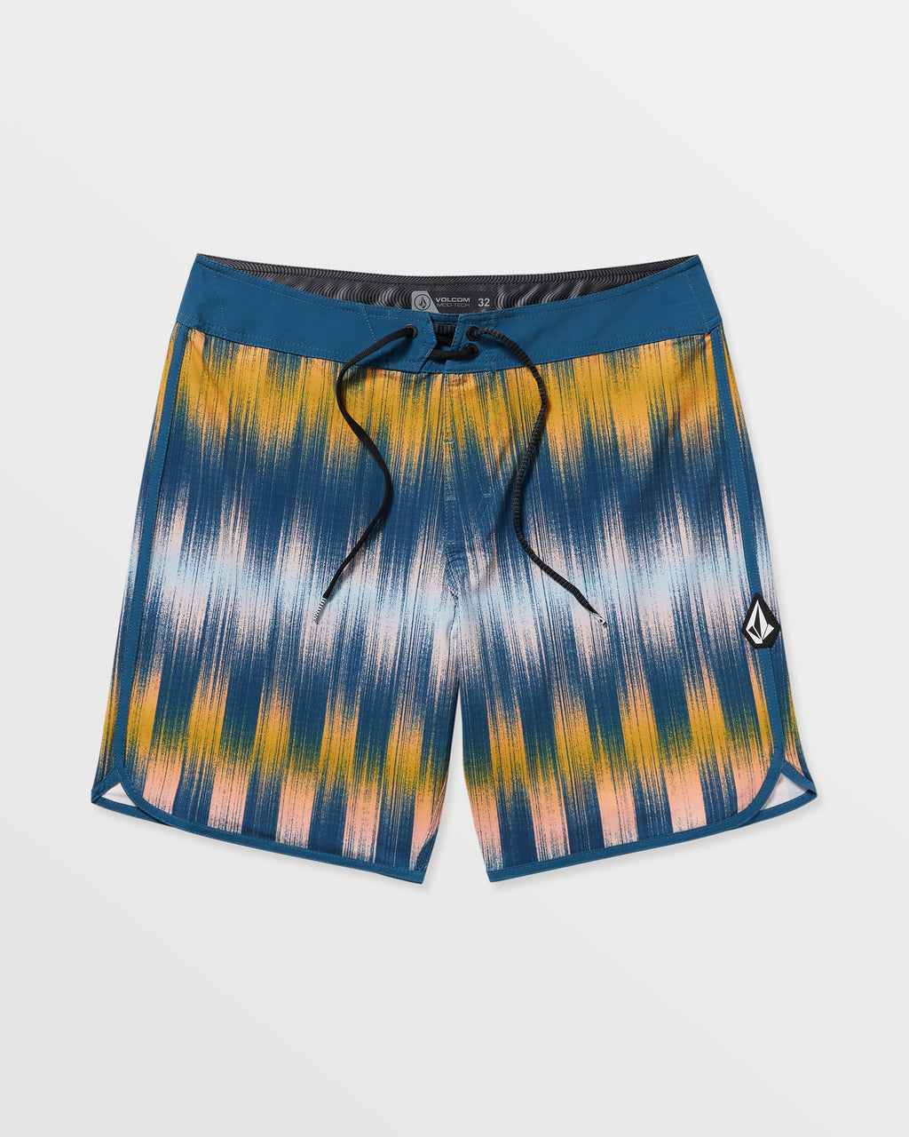 Volcom Infuse Scallop Mod 19 Boardshorts-Navy
