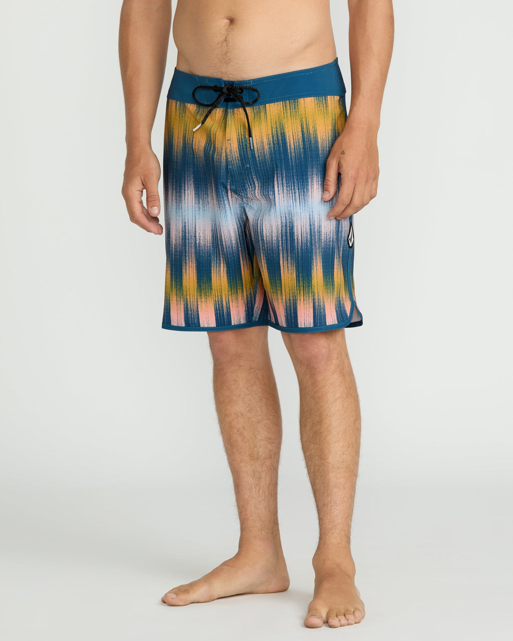 Volcom Infuse Scallop Mod 19 Boardshorts-Navy