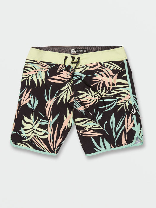 Volcom Bleeding Leaf Mod 18 Boardshorts-Black