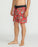Volcom Psyche Cotton Stoney 17 Boardshorts-Chili Red