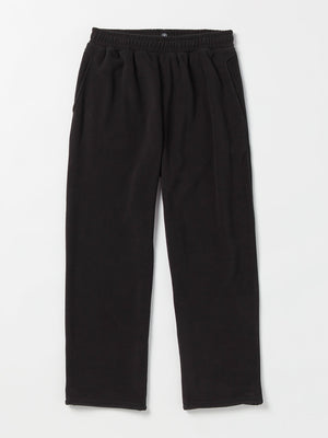 Volcom Bowered Light Fleece Pants-Black