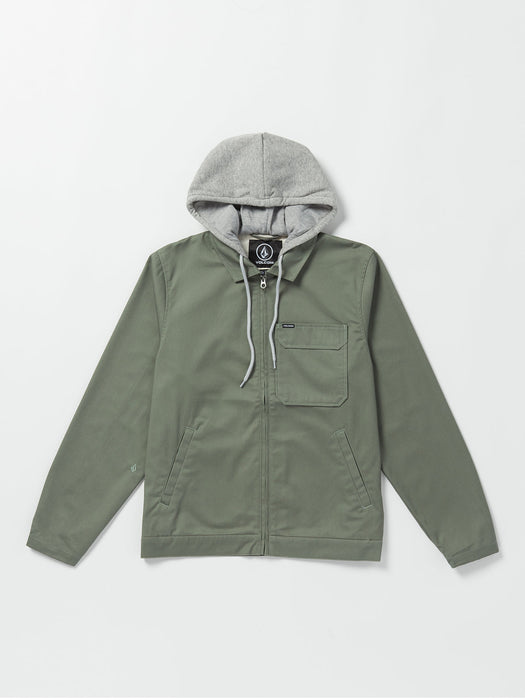 Volcom Korman Hooded Jacket-Agave