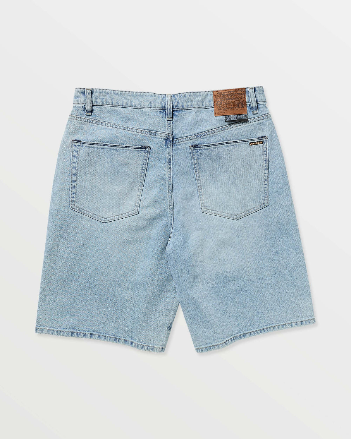 Volcom Billow Denim Shorts-Dry Vintage