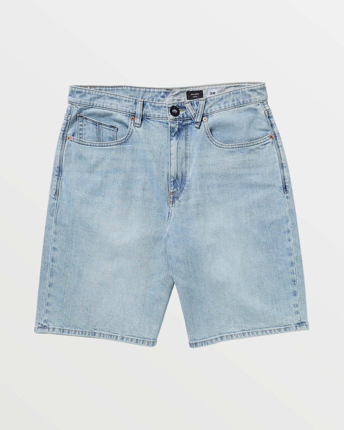 Volcom Billow Denim Shorts-Dry Vintage