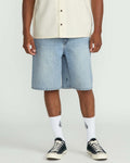 Volcom Billow Denim Shorts-Dry Vintage