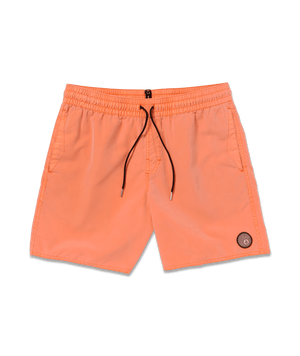 Volcom Center Trunk 17 Boardshorts-Turbo Orange