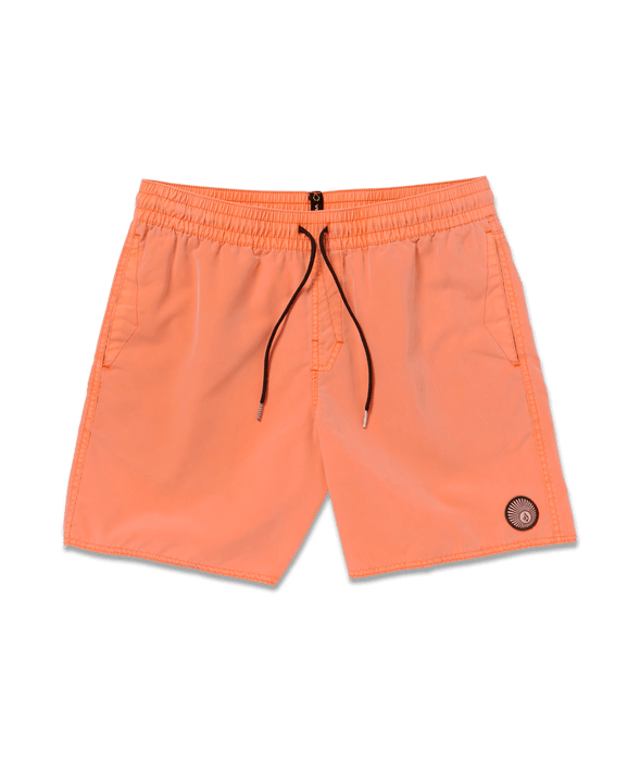 Volcom Center Trunk 17 Boardshorts-Turbo Orange