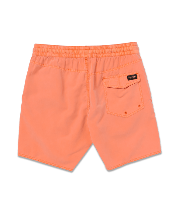 Volcom Center Trunk 17 Boardshorts-Turbo Orange