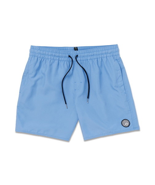 volcom - saku Volcom Lido Solid Trunk 16 Boardshorts-Blue Bird — REAL