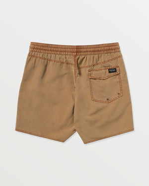 Volcom Center Trunk 17 Shorts-Coconut Shell