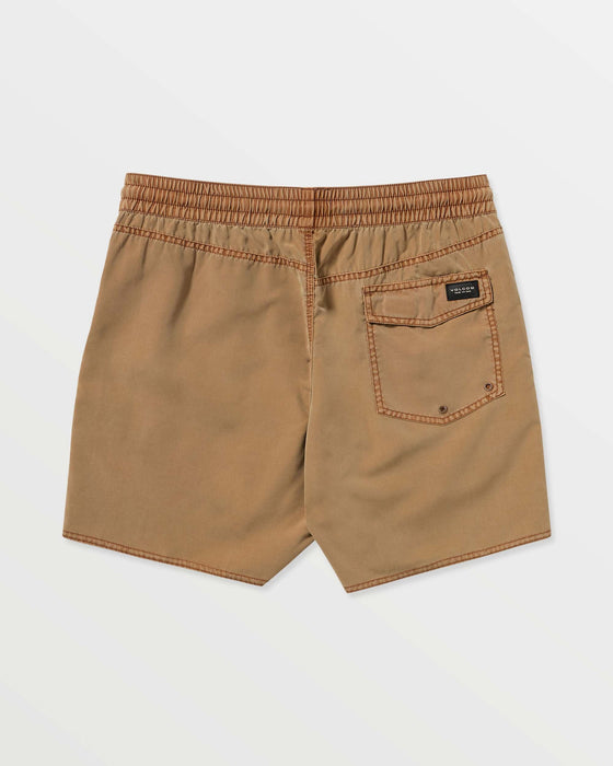 Volcom Center Trunk 17 Shorts-Coconut Shell