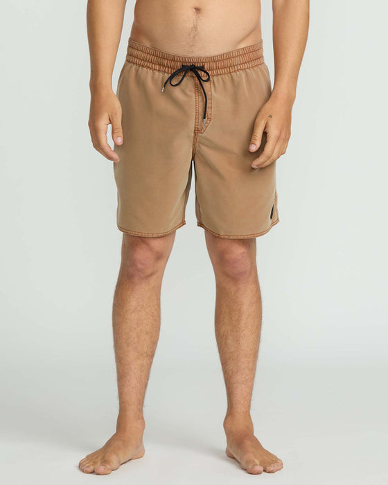 Volcom Center Trunk 17 Shorts-Coconut Shell