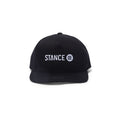 Stance Icon Snapback Hat-Black