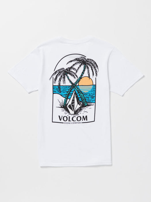 Volcom Glassy Daze Tee-White