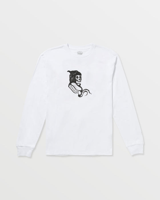 Volcom Seth Conboy L/S Tee-White