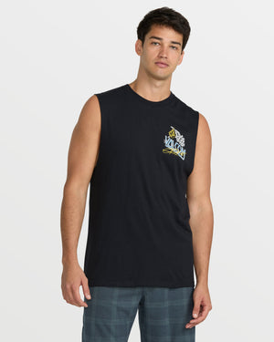 Volcom Dropped This Tank-Antique Black